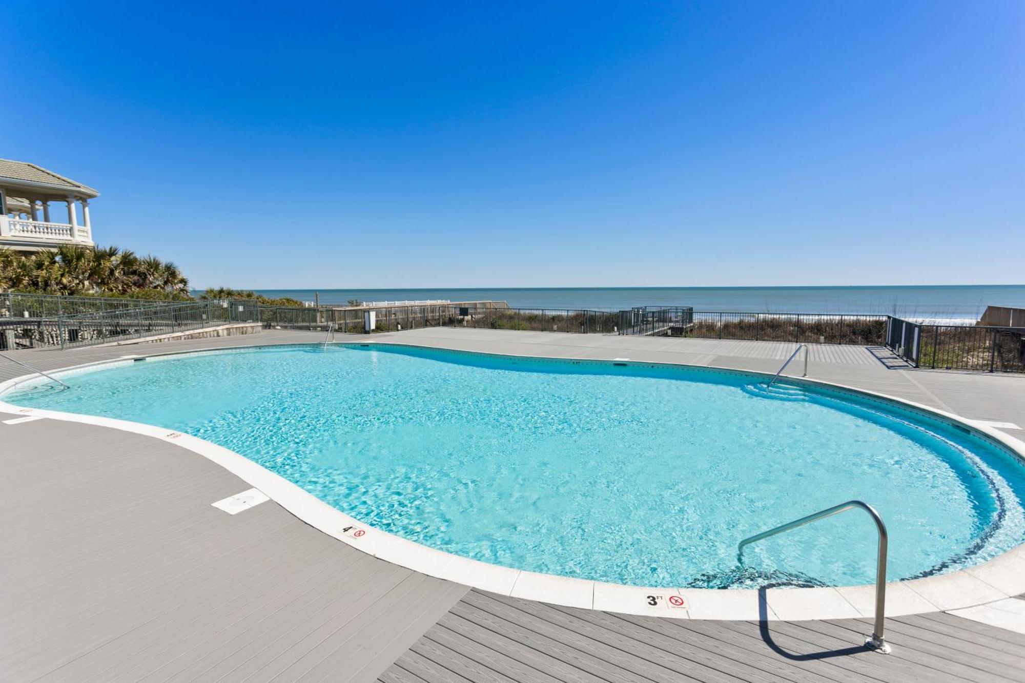Oceanview 4Br/4Ba Condo, Steps To Beach/Pool Ocean Isle Beach Exterior foto