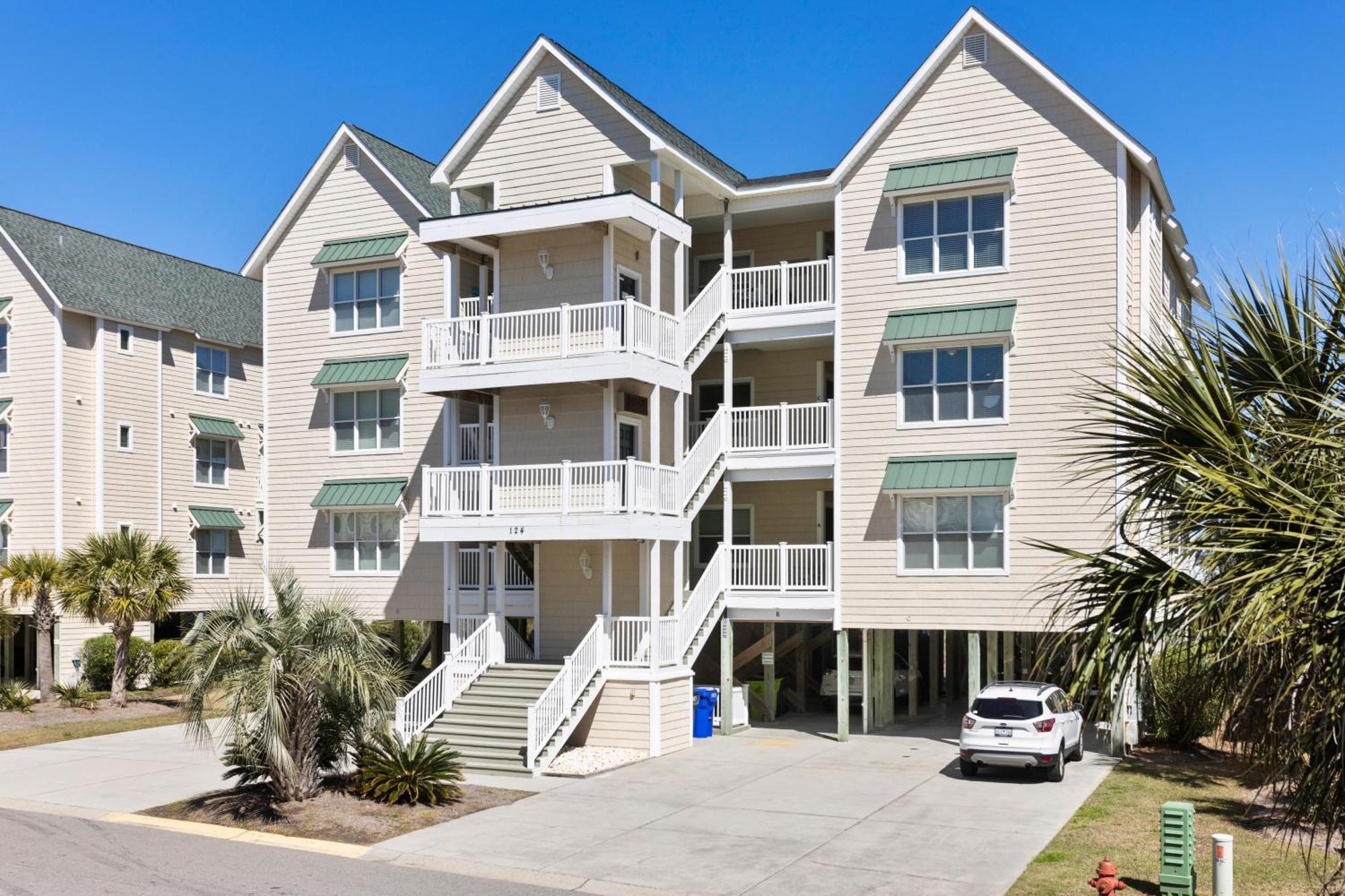 Oceanview 4Br/4Ba Condo, Steps To Beach/Pool Ocean Isle Beach Exterior foto